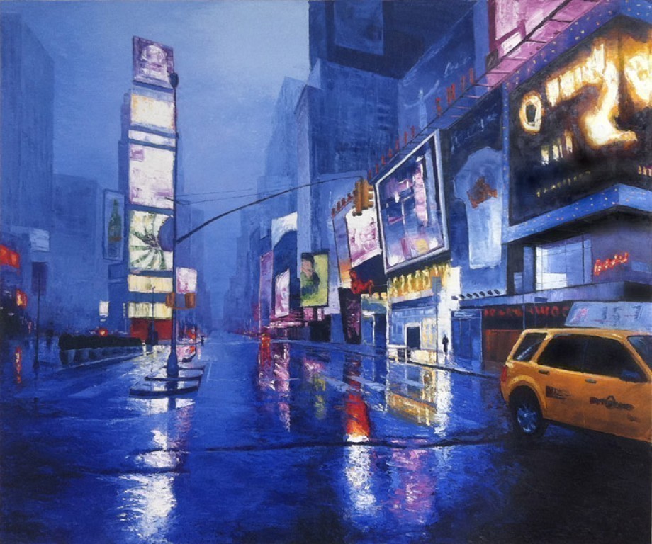 NYC rainy