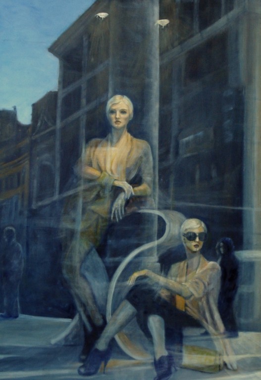 riflessi di Piazza Colonna