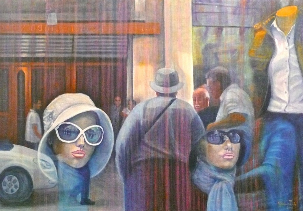 Riflessi di una Vetrina di Istanbul