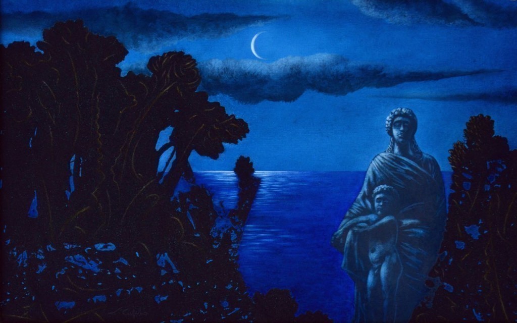 Mamma sotto la luna